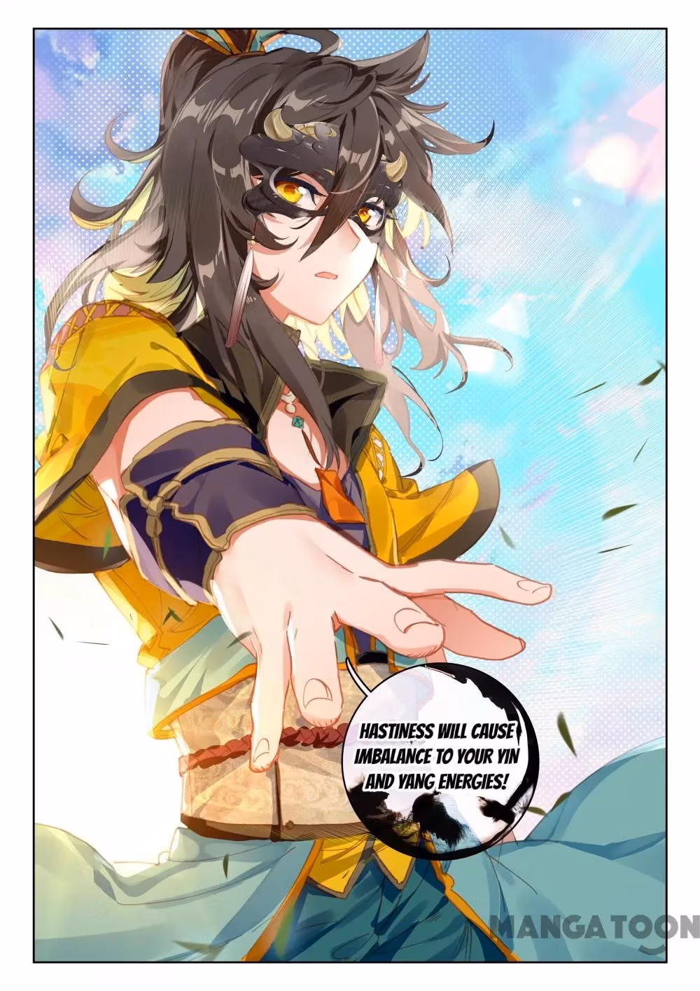 Read The Divine Punished One chapter 71 image 6 on Lezhin