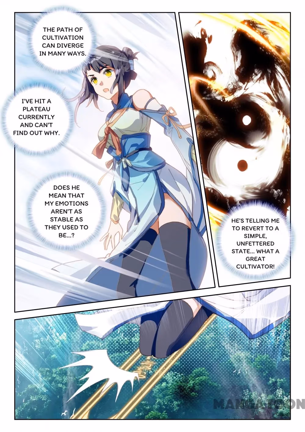 Read The Divine Punished One chapter 71 image 7 on Lezhin