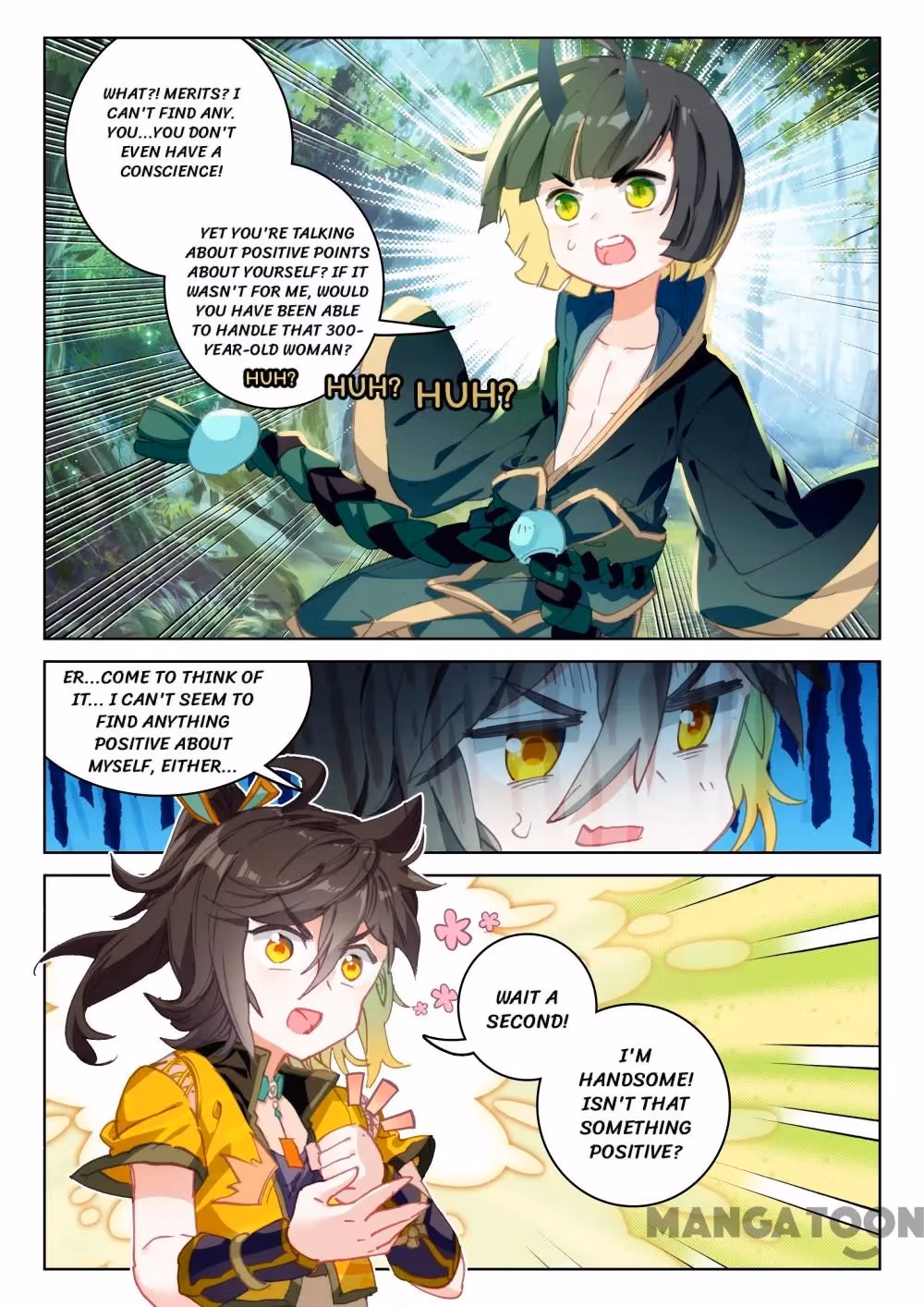Read The Divine Punished One chapter 72 image 2 on Lezhin
