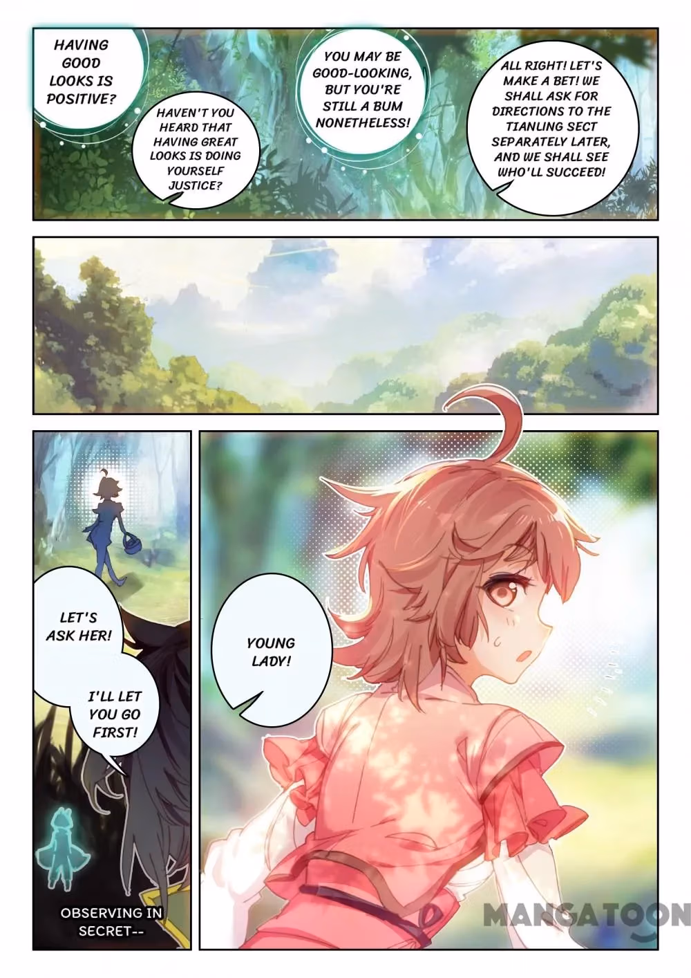 Read The Divine Punished One chapter 72 image 3 on Lezhin