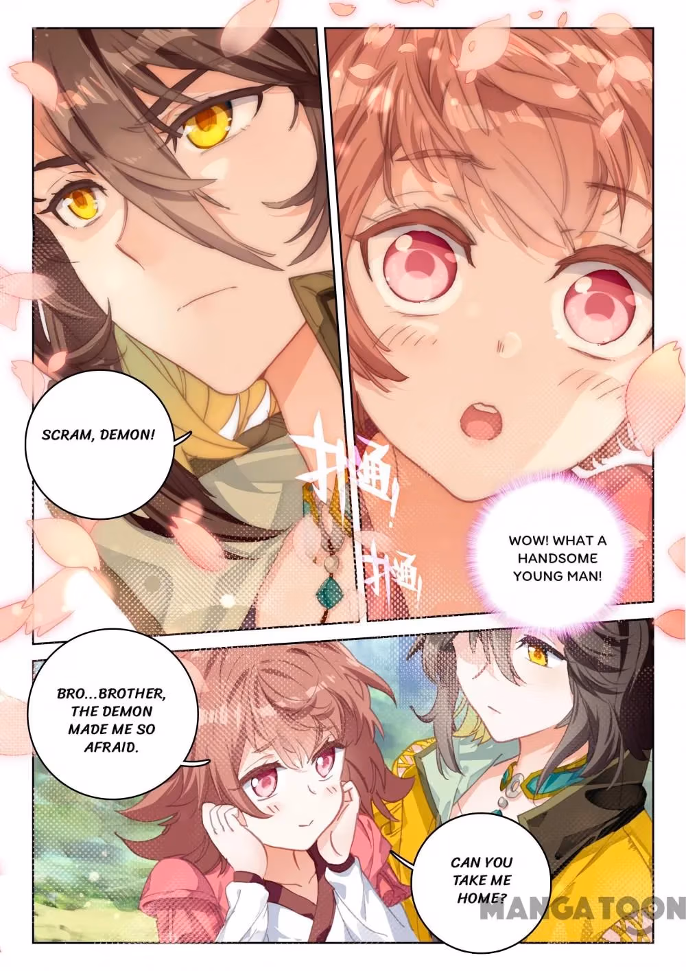 Read The Divine Punished One chapter 72 image 6 on Lezhin