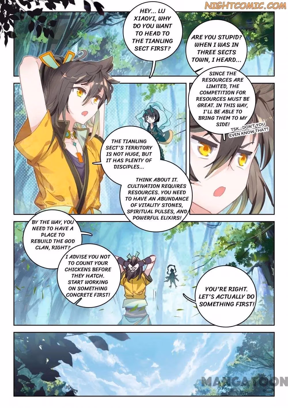 Read The Divine Punished One chapter 73 image 3 on Lezhin