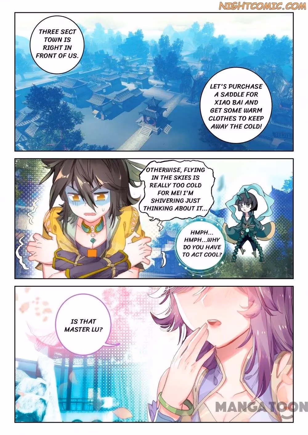Read The Divine Punished One chapter 73 image 4 on Lezhin
