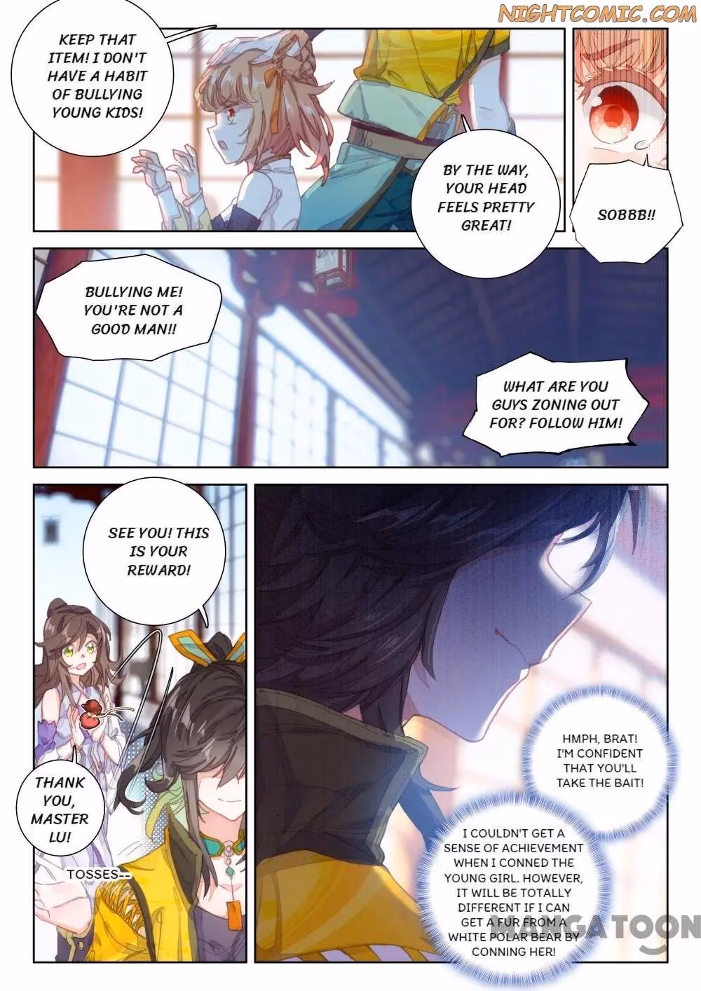 Read The Divine Punished One chapter 74 image 4 on Lezhin