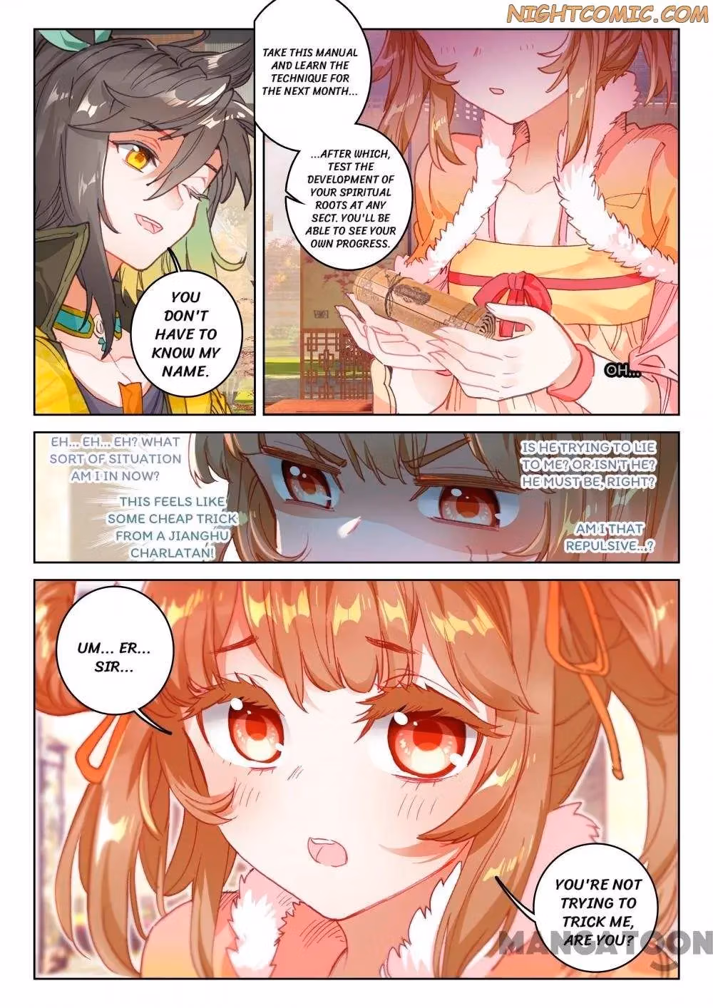 Read The Divine Punished One chapter 75 image 4 on Lezhin