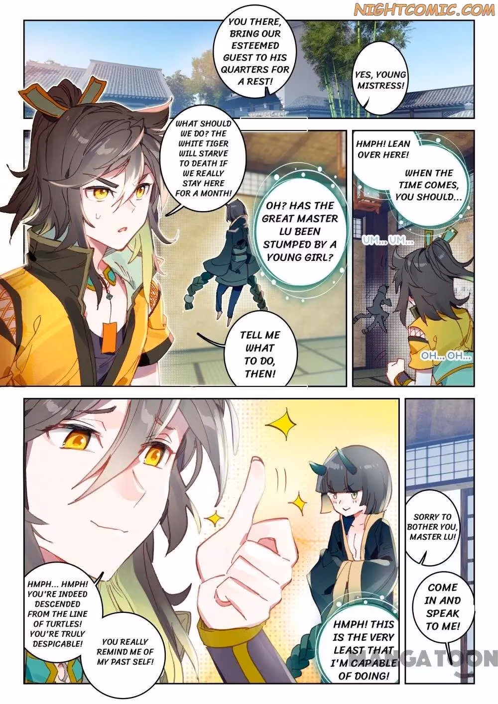 Read The Divine Punished One chapter 75 image 7 on Lezhin