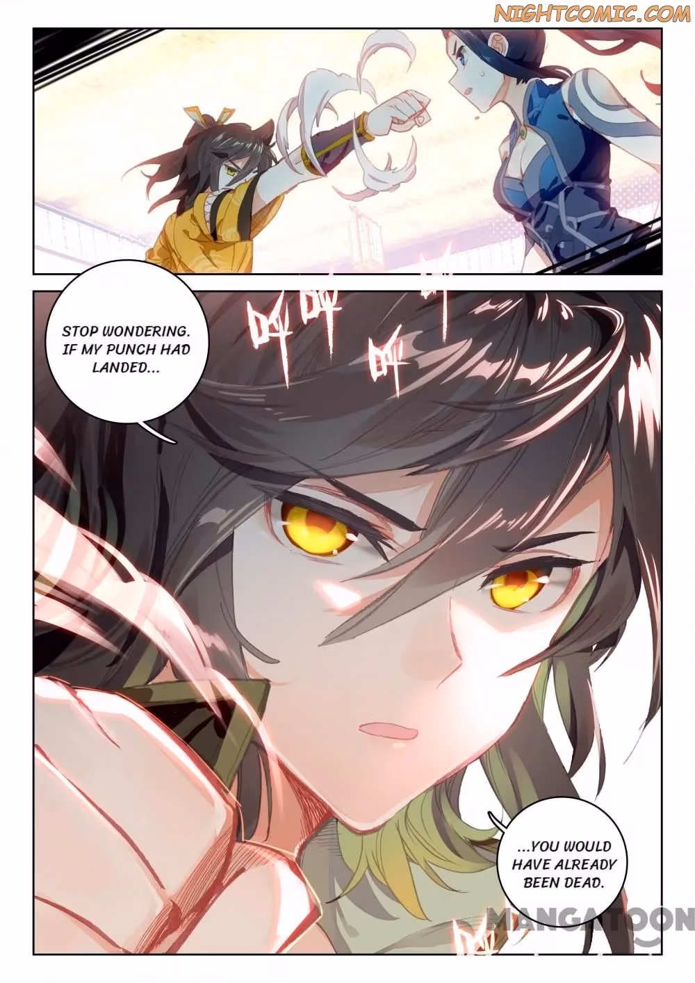 Read The Divine Punished One chapter 76 image 3 on Lezhin