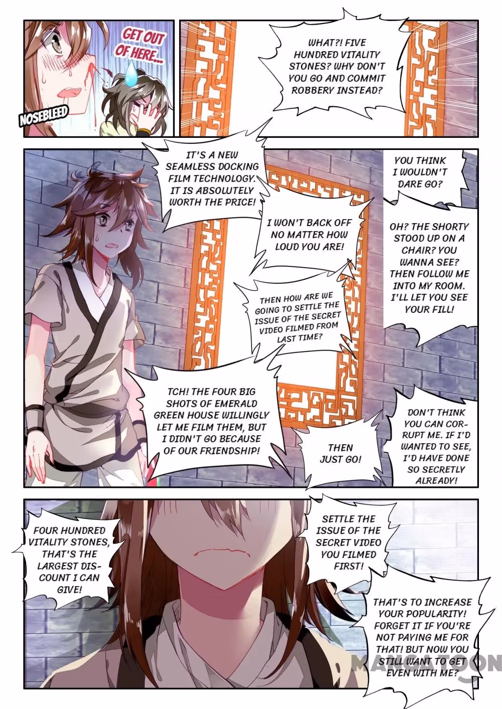 Read The Divine Punished One chapter 8 image 2 on Lezhin