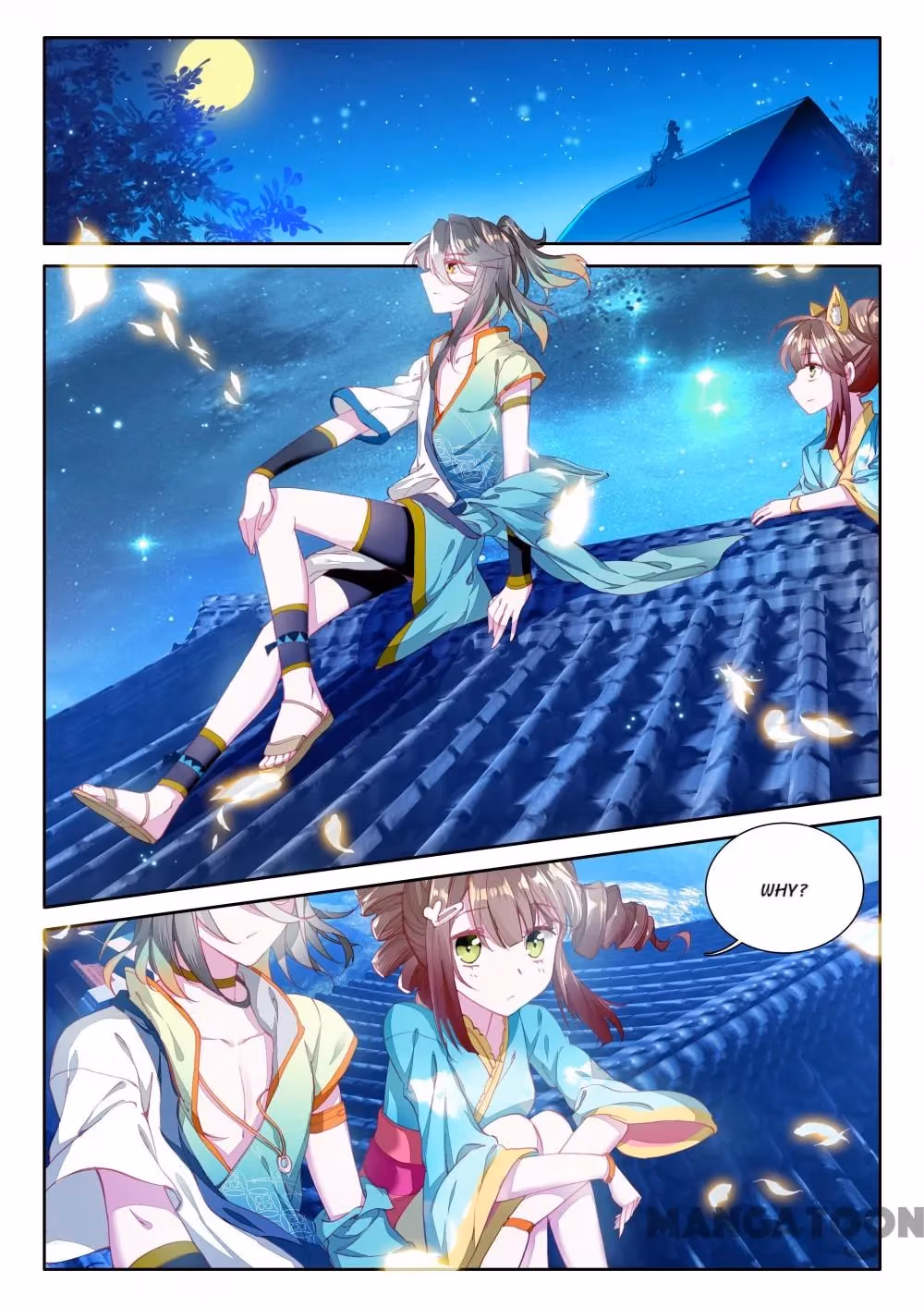 Read The Divine Punished One chapter 8 image 4 on Lezhin