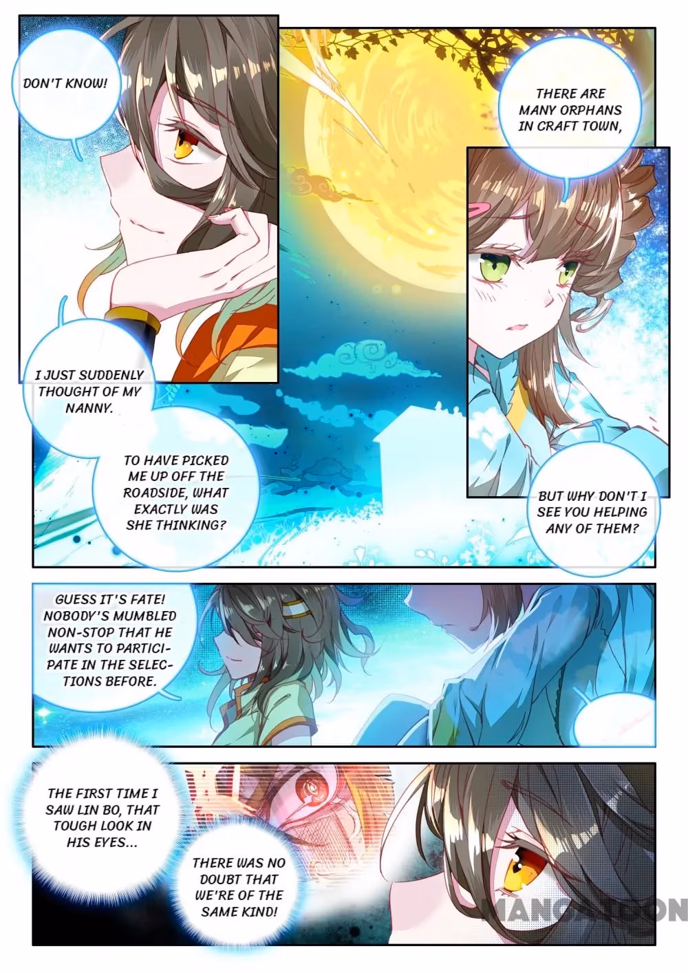 Read The Divine Punished One chapter 8 image 5 on Lezhin