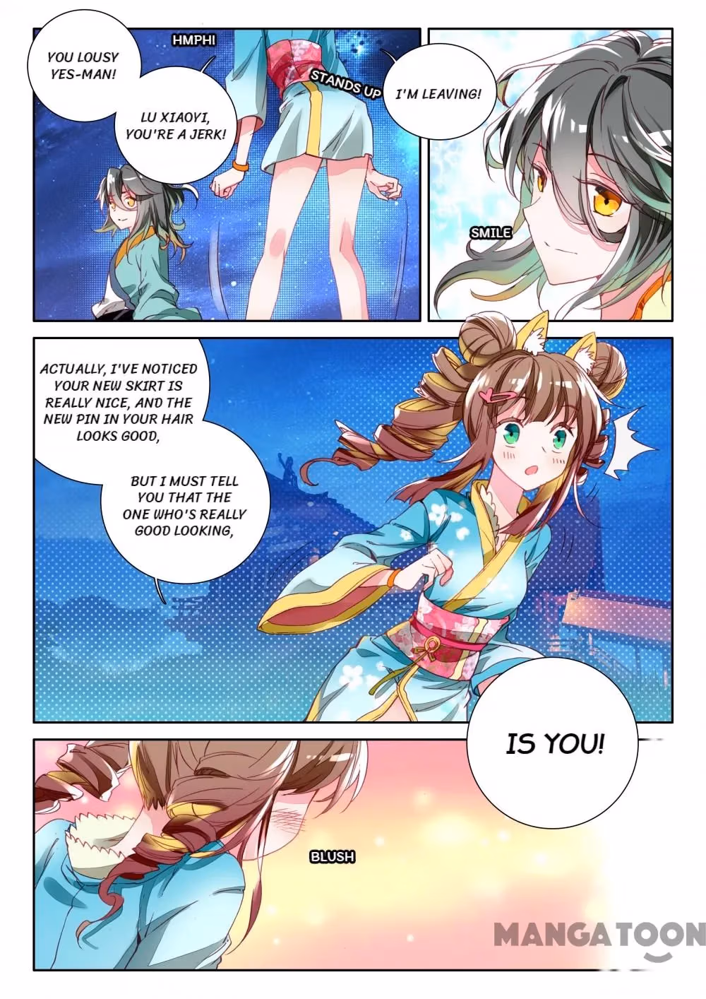 Read The Divine Punished One chapter 8 image 6 on Lezhin