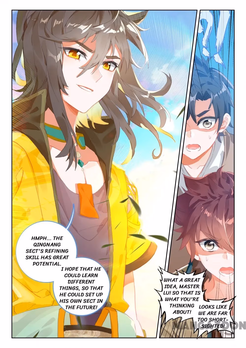 Read The Divine Punished One chapter 80 image 6 on Lezhin
