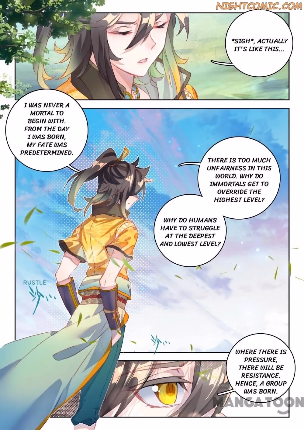 Read The Divine Punished One chapter 85 image 5 on Lezhin