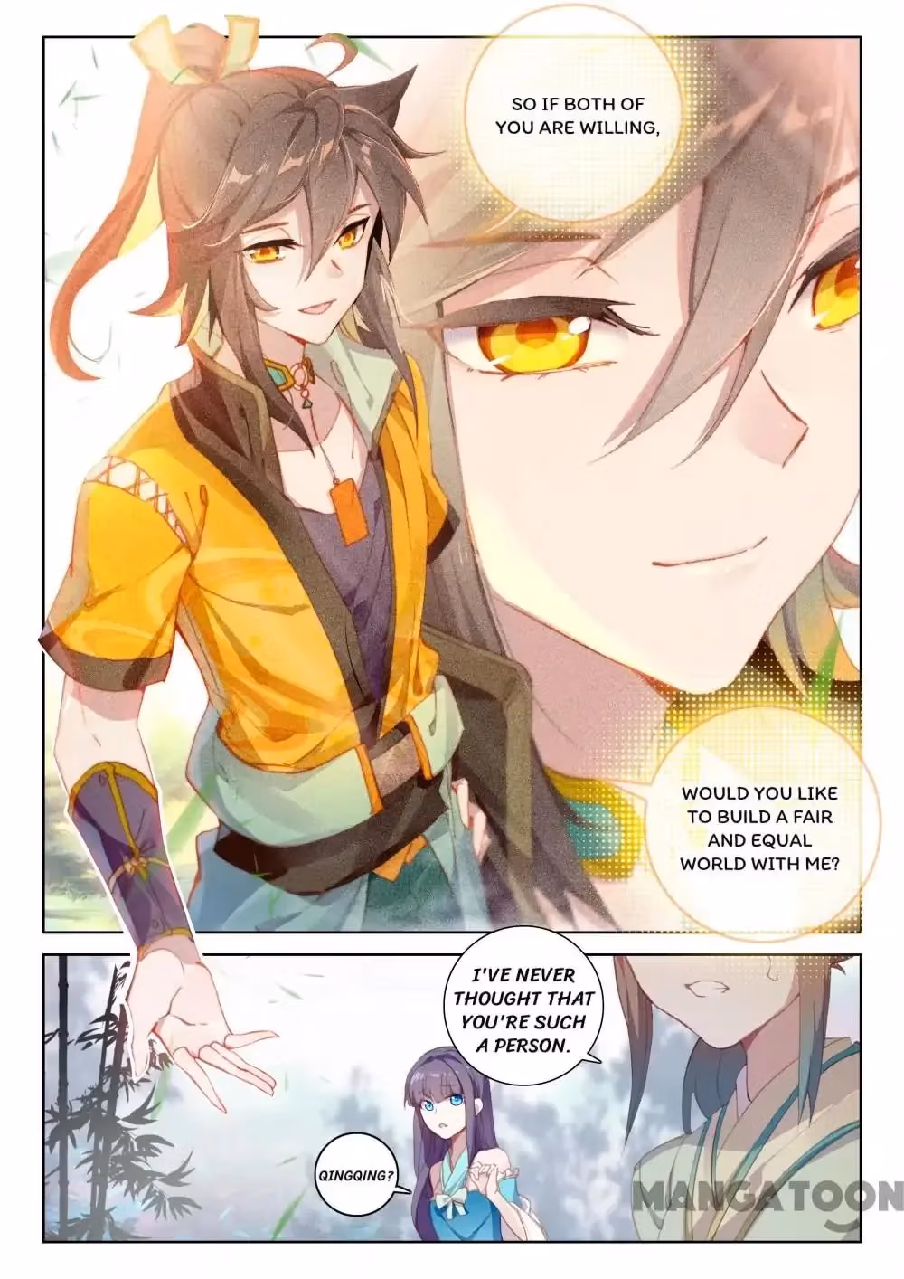 Read The Divine Punished One chapter 86 image 0 on Lezhin