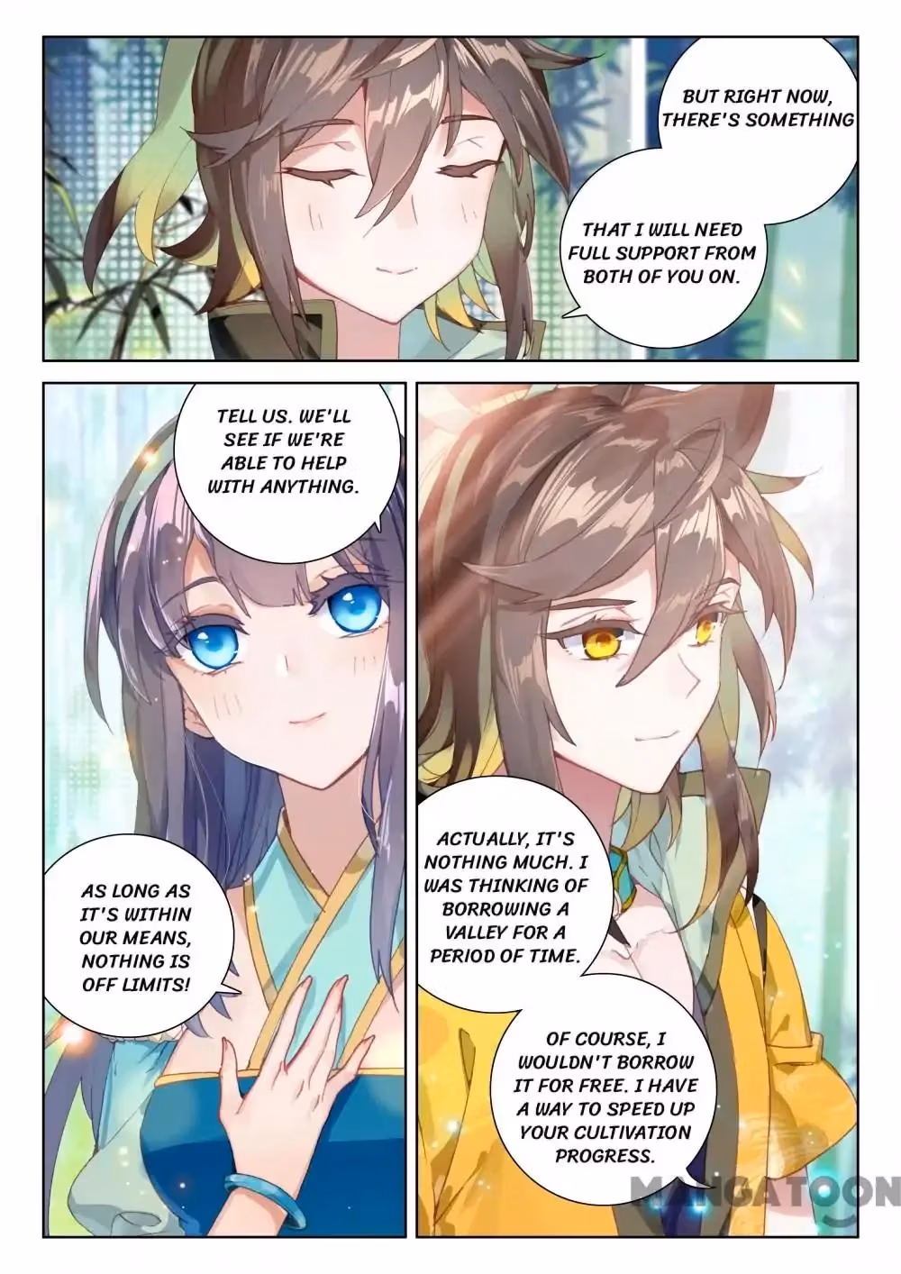Read The Divine Punished One chapter 86 image 3 on Lezhin