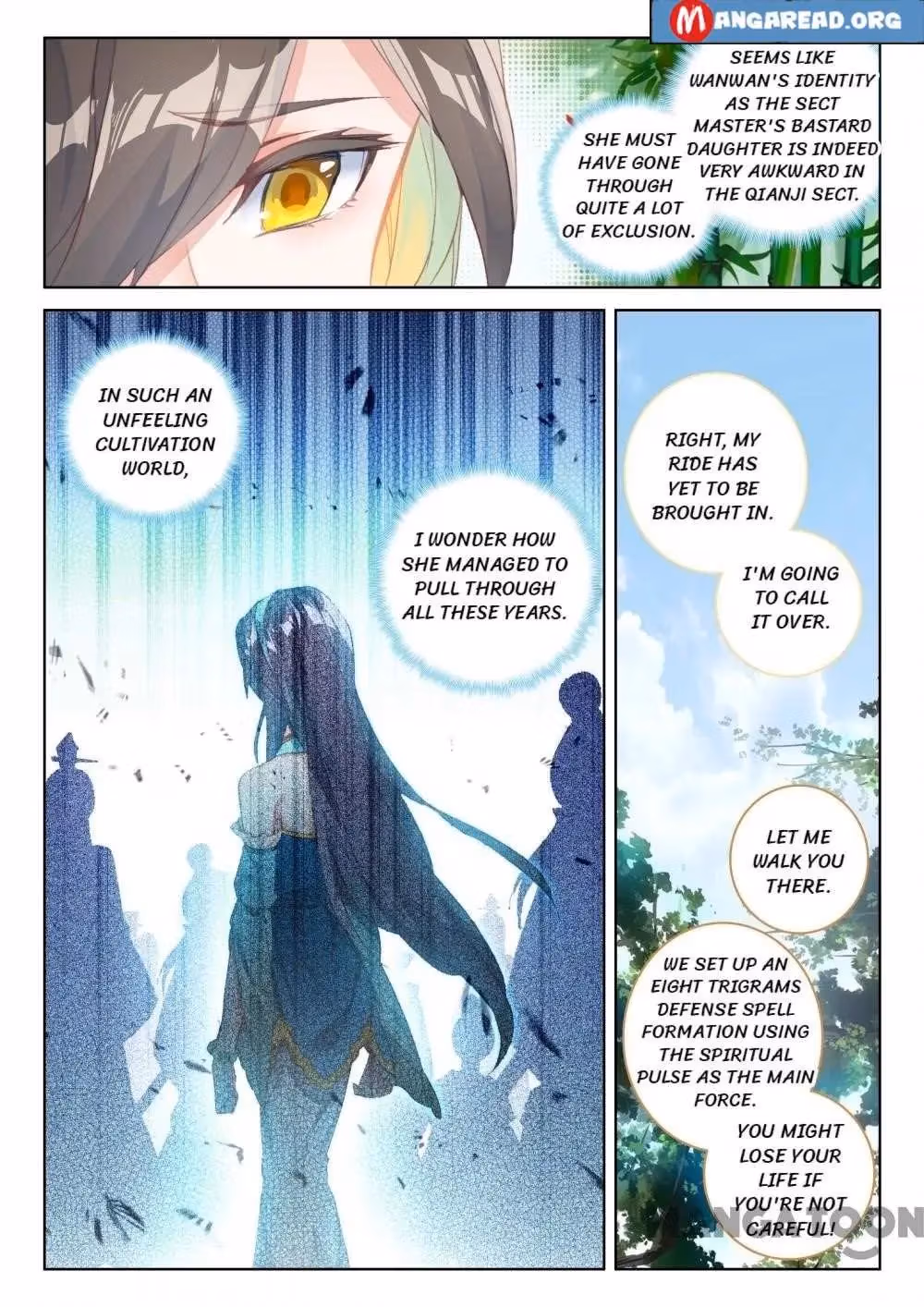 Read The Divine Punished One chapter 87 image 5 on Lezhin