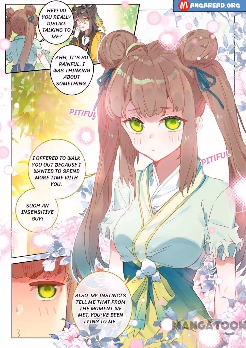 Read The Divine Punished One chapter 87 image 7 on Lezhin