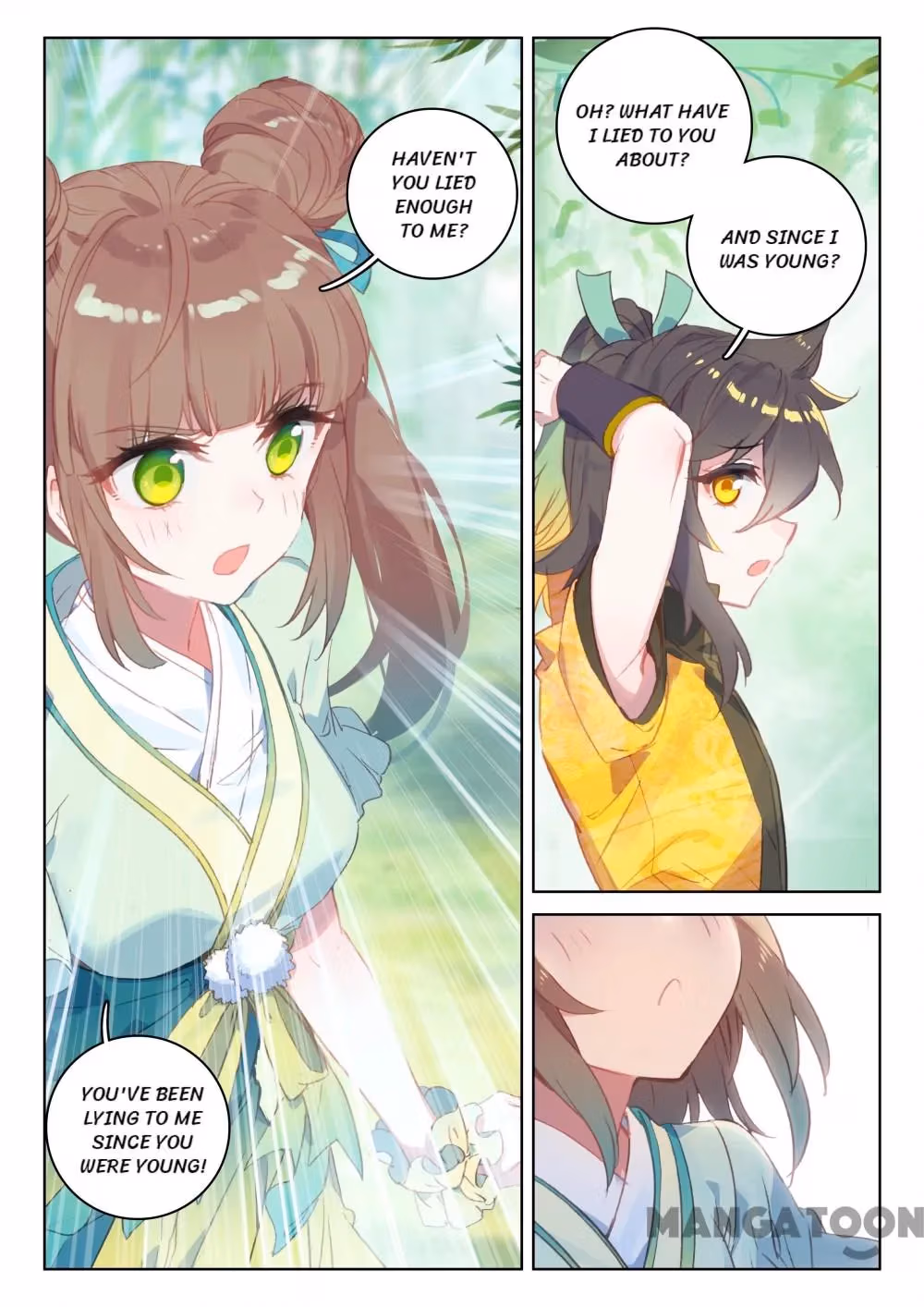 Read The Divine Punished One chapter 88 image 2 on Lezhin