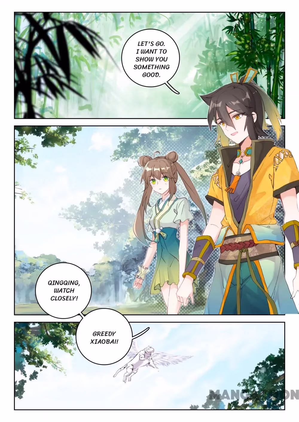 Read The Divine Punished One chapter 88 image 6 on Lezhin