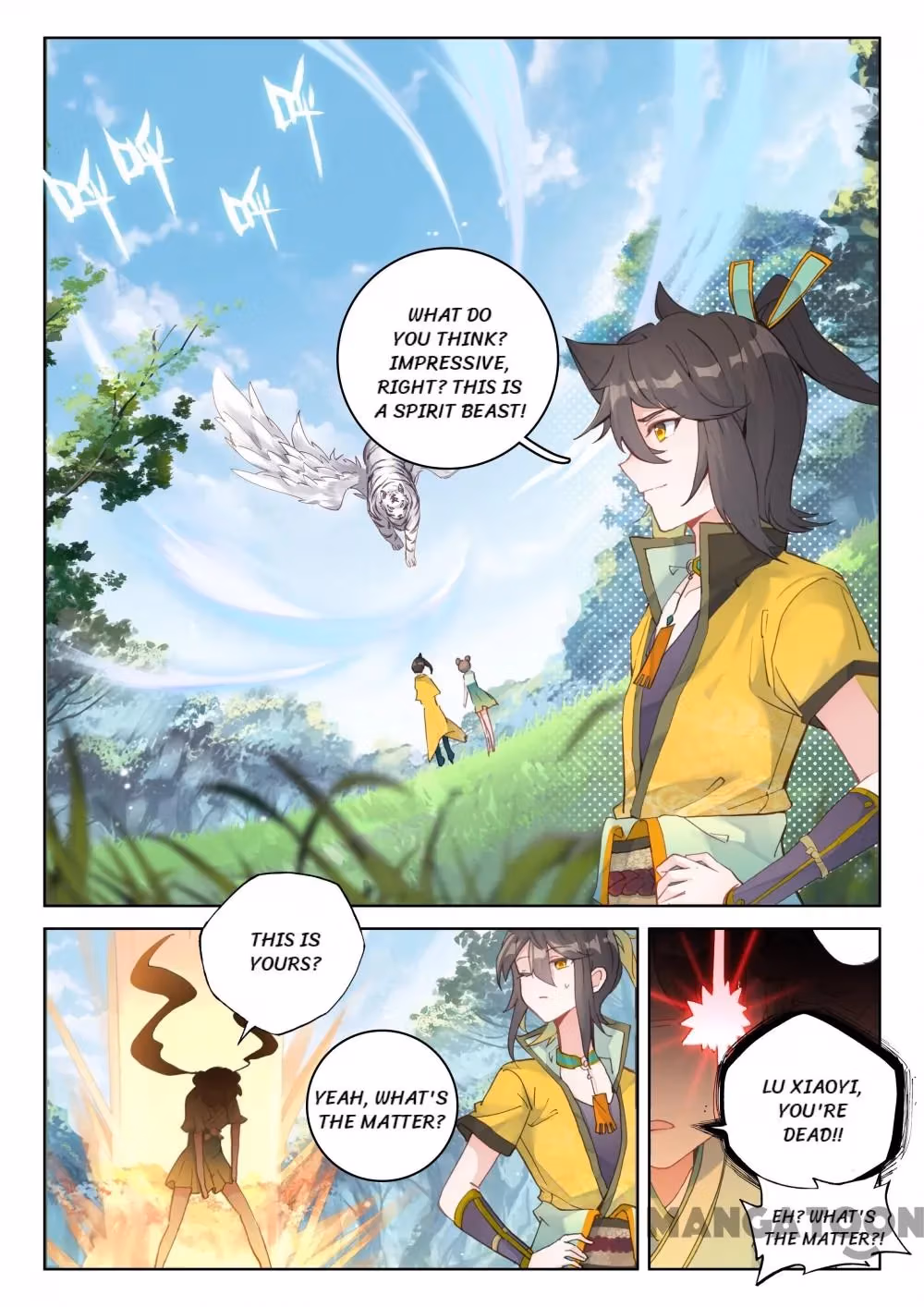Read The Divine Punished One chapter 88 image 7 on Lezhin