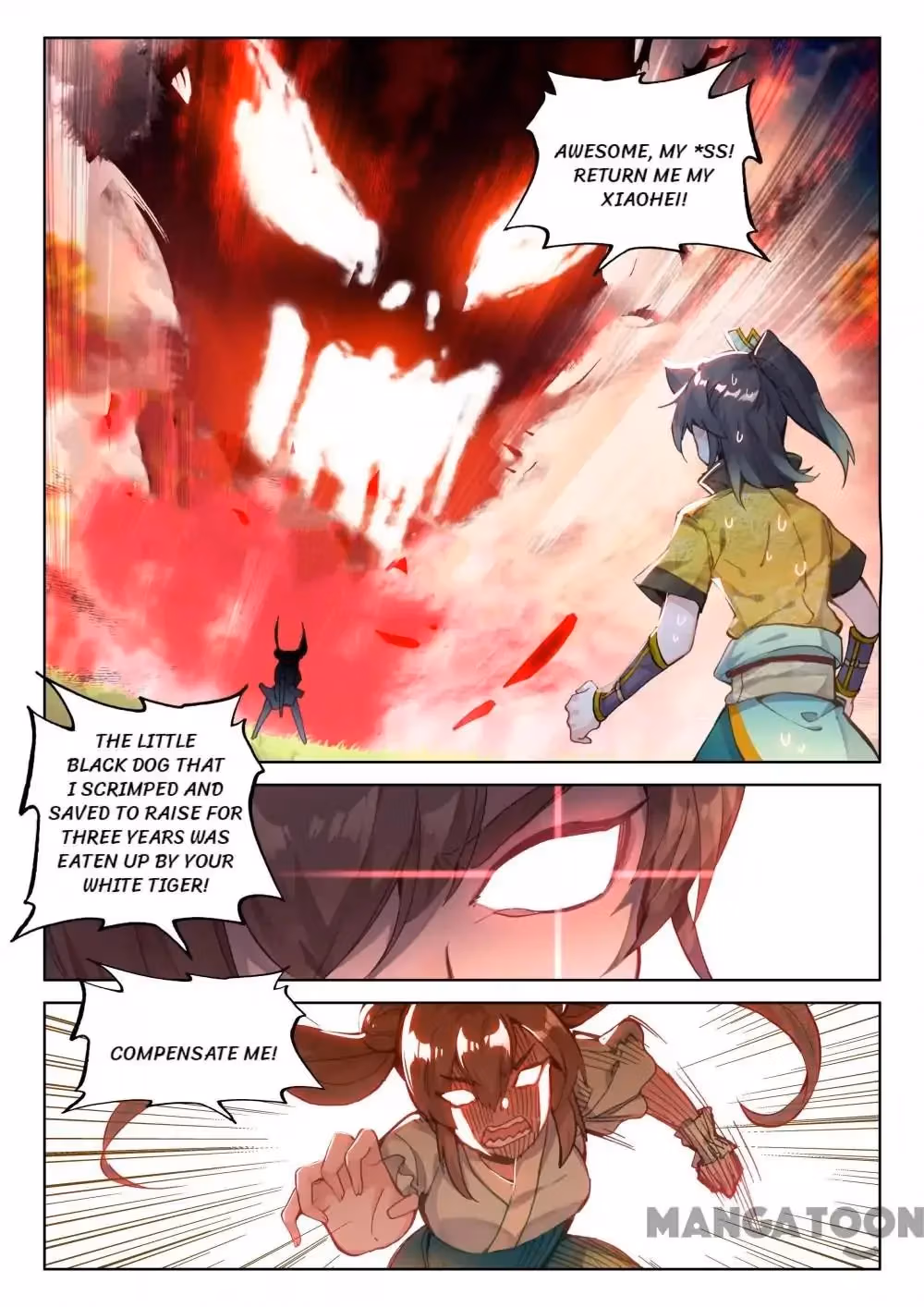 Read The Divine Punished One chapter 89 image 1 on Lezhin
