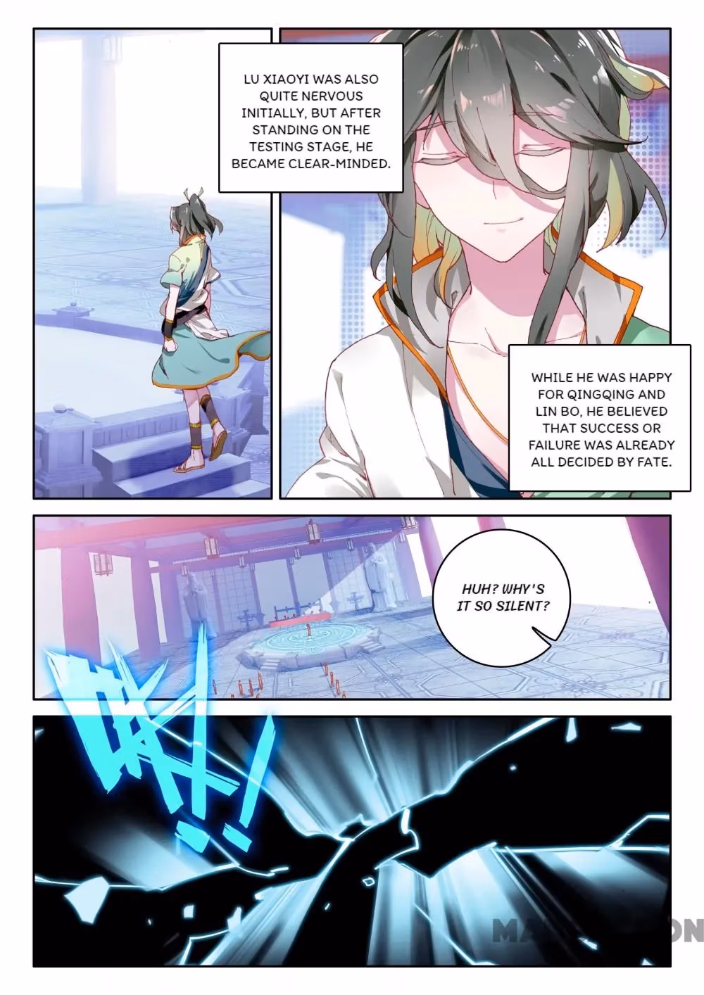 Read The Divine Punished One chapter 9 image 8 on Lezhin