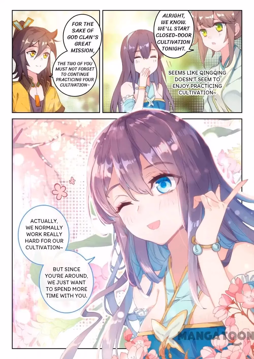 Read The Divine Punished One chapter 90 image 1 on Lezhin
