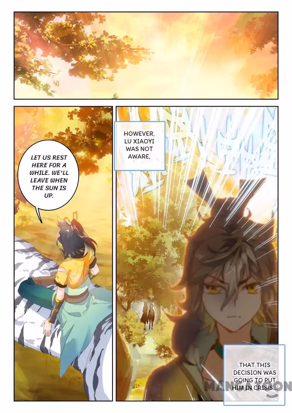 Read The Divine Punished One chapter 90 image 7 on Lezhin
