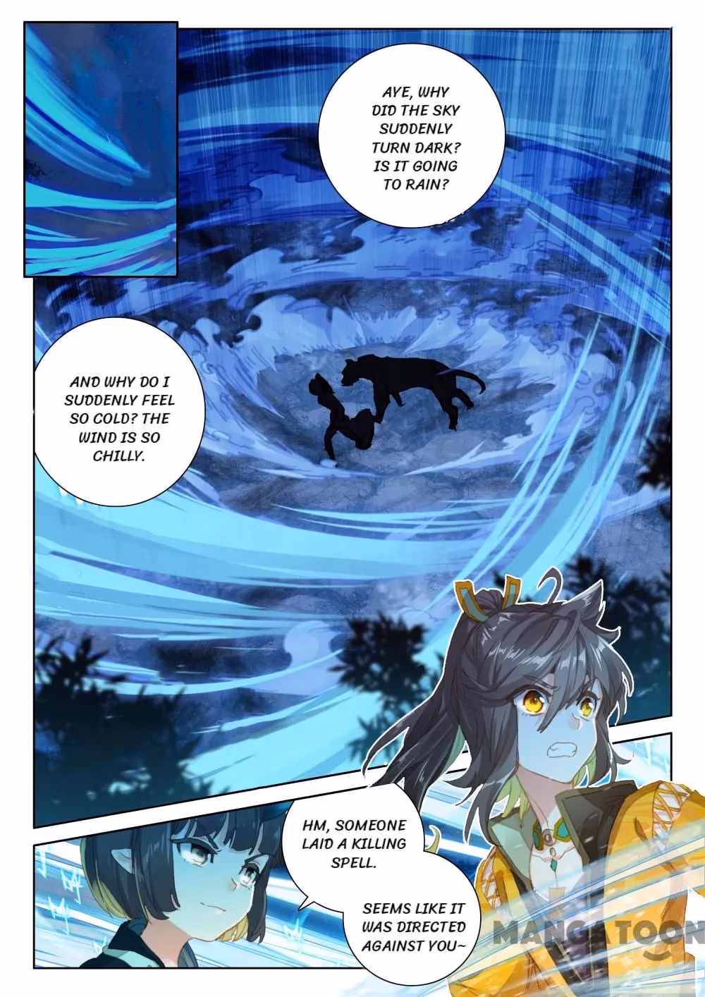 Read The Divine Punished One chapter 91 image 1 on Lezhin