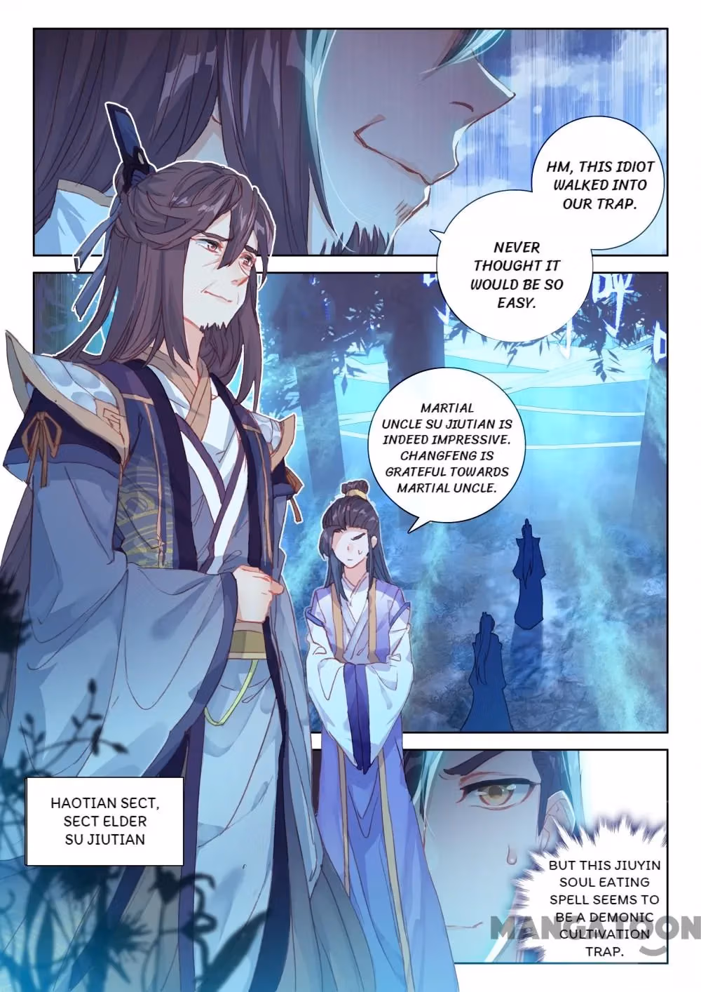 Read The Divine Punished One chapter 91 image 2 on Lezhin