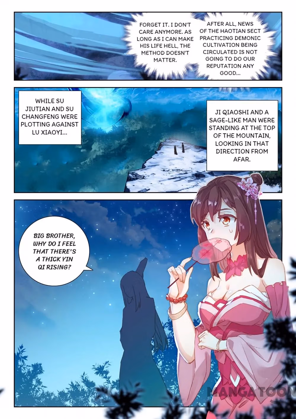 Read The Divine Punished One chapter 91 image 3 on Lezhin