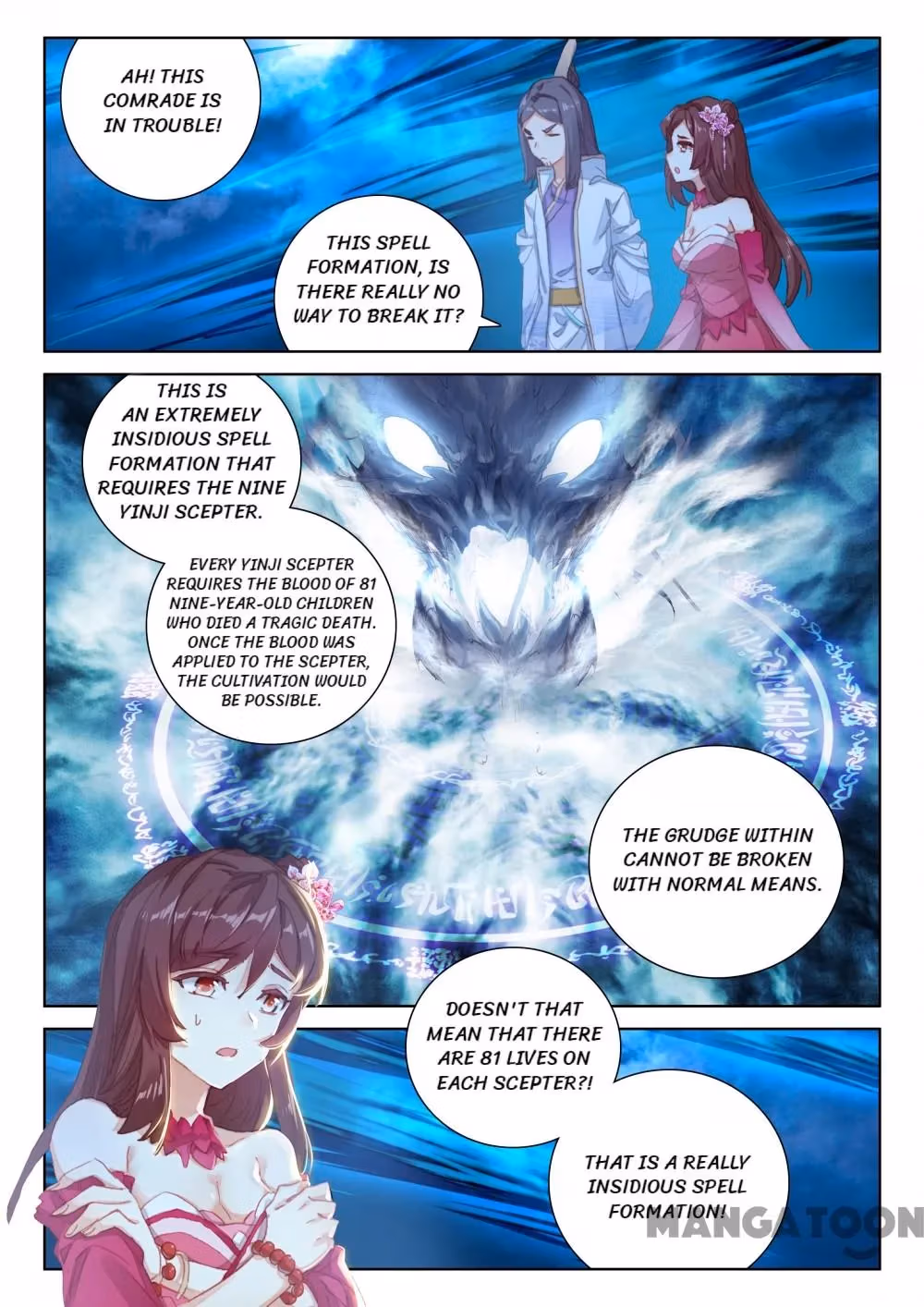 Read The Divine Punished One chapter 91 image 6 on Lezhin