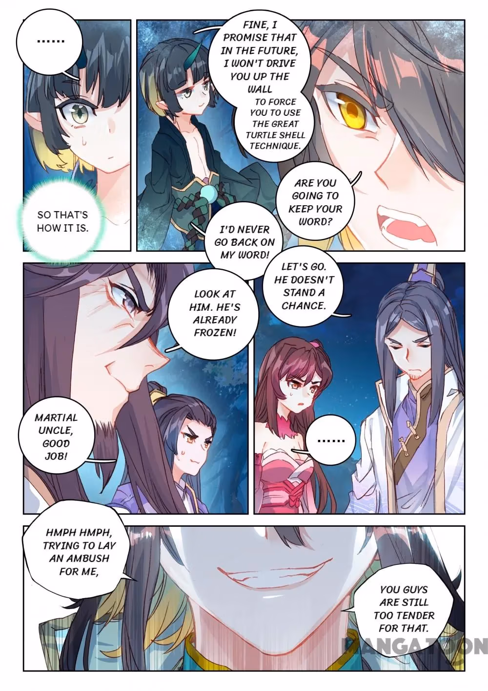Read The Divine Punished One chapter 92 image 0 on Lezhin