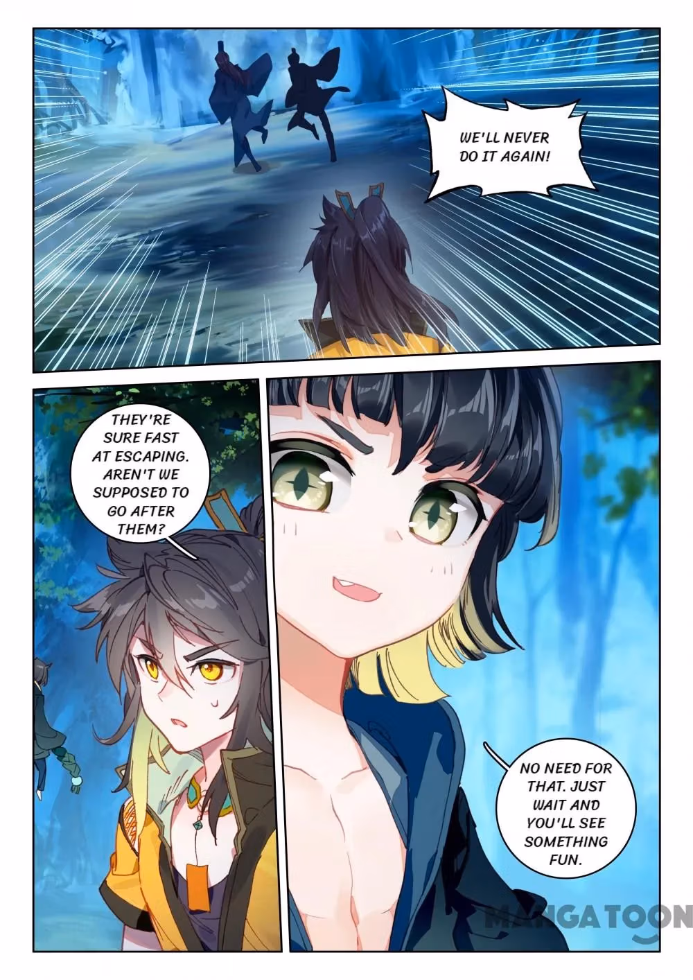 Read The Divine Punished One chapter 92 image 5 on Lezhin