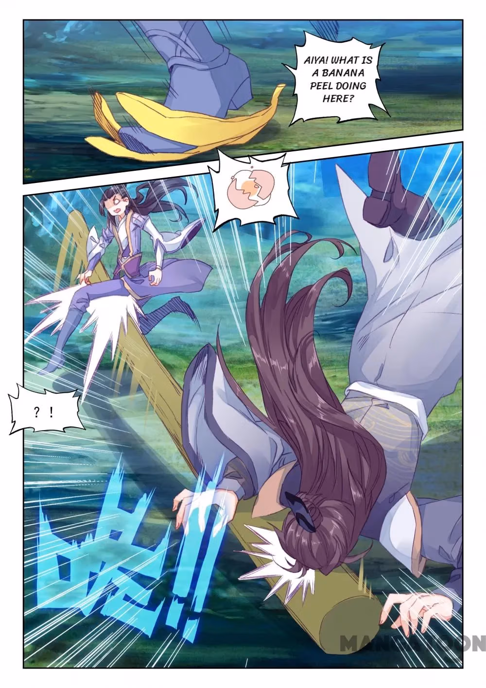 Read The Divine Punished One chapter 92 image 6 on Lezhin