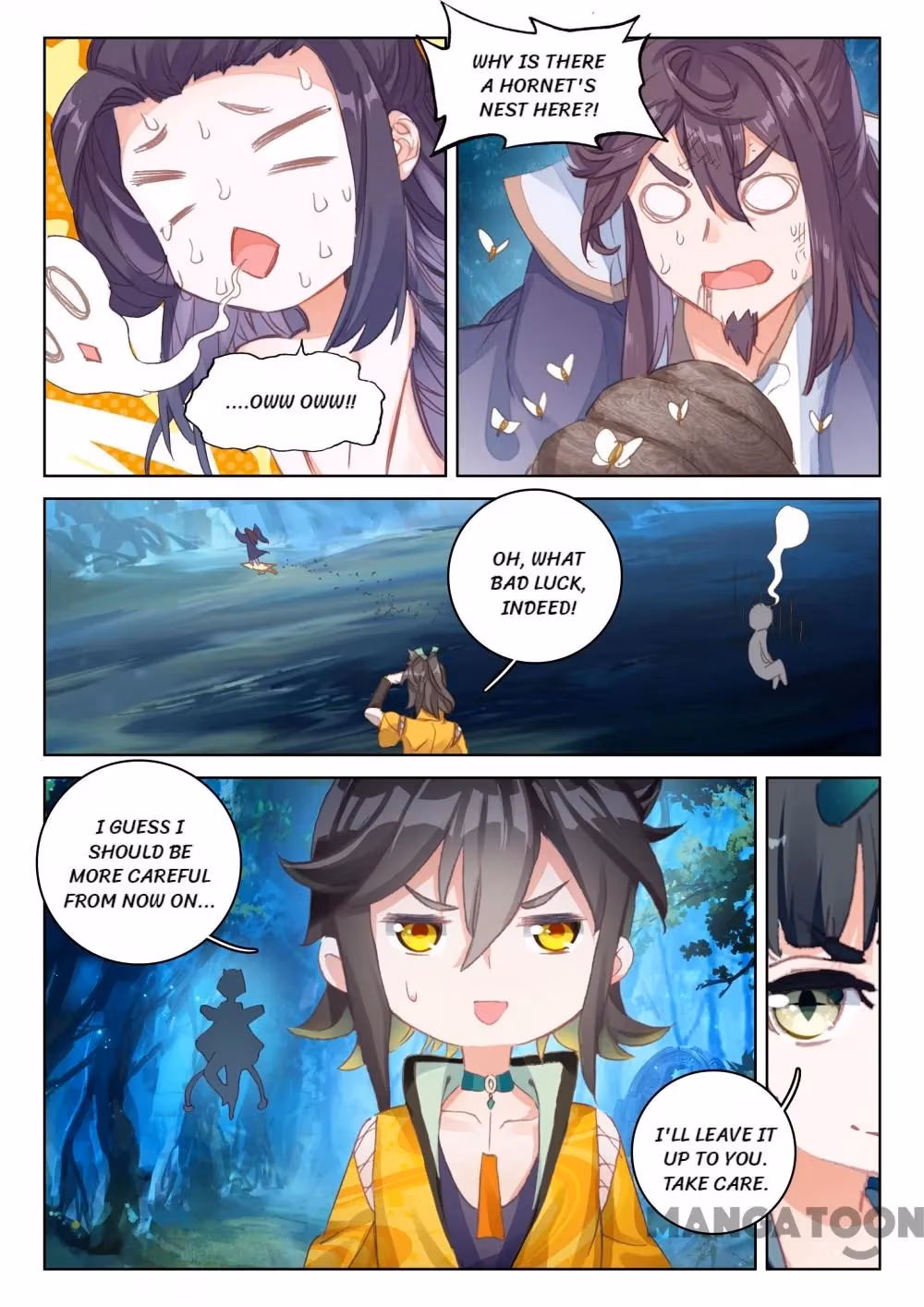 Read The Divine Punished One chapter 92 image 7 on Lezhin