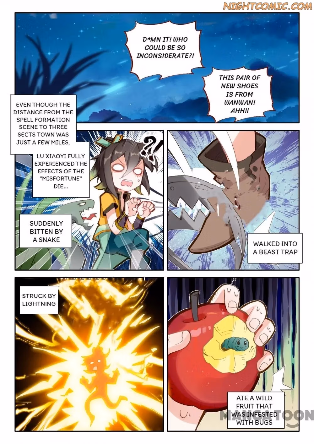 Read The Divine Punished One chapter 93 image 2 on Lezhin