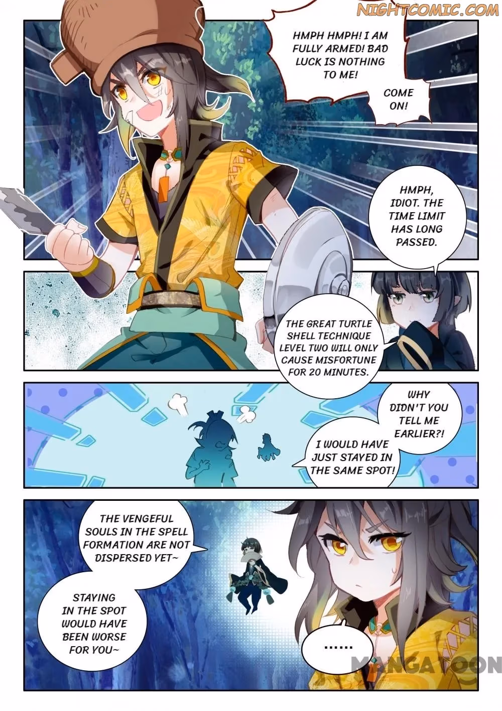 Read The Divine Punished One chapter 93 image 3 on Lezhin