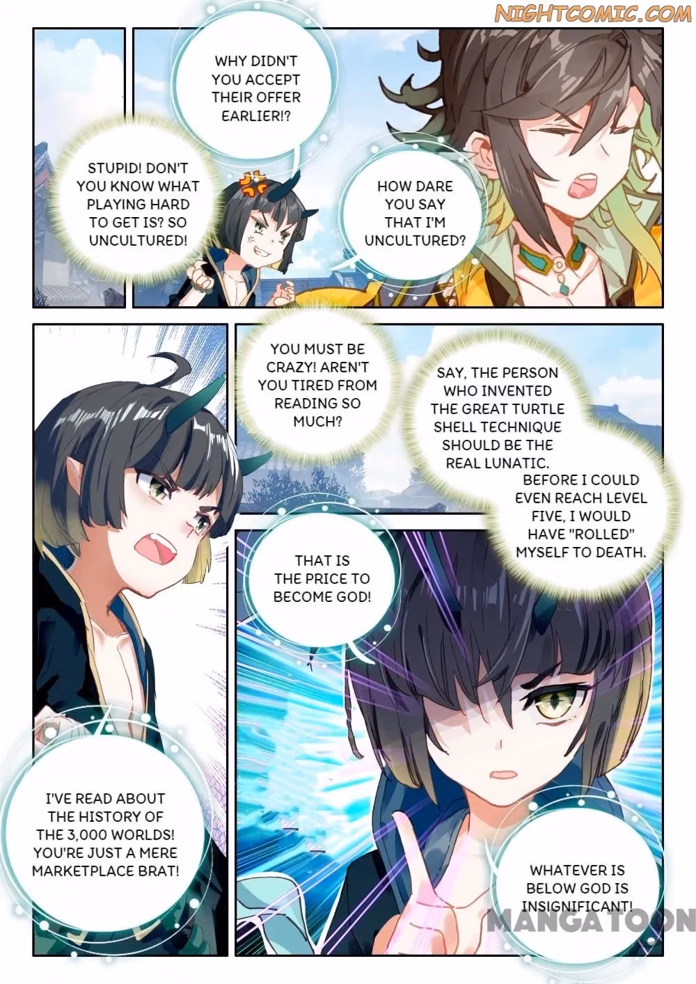 Read The Divine Punished One chapter 93 image 7 on Lezhin