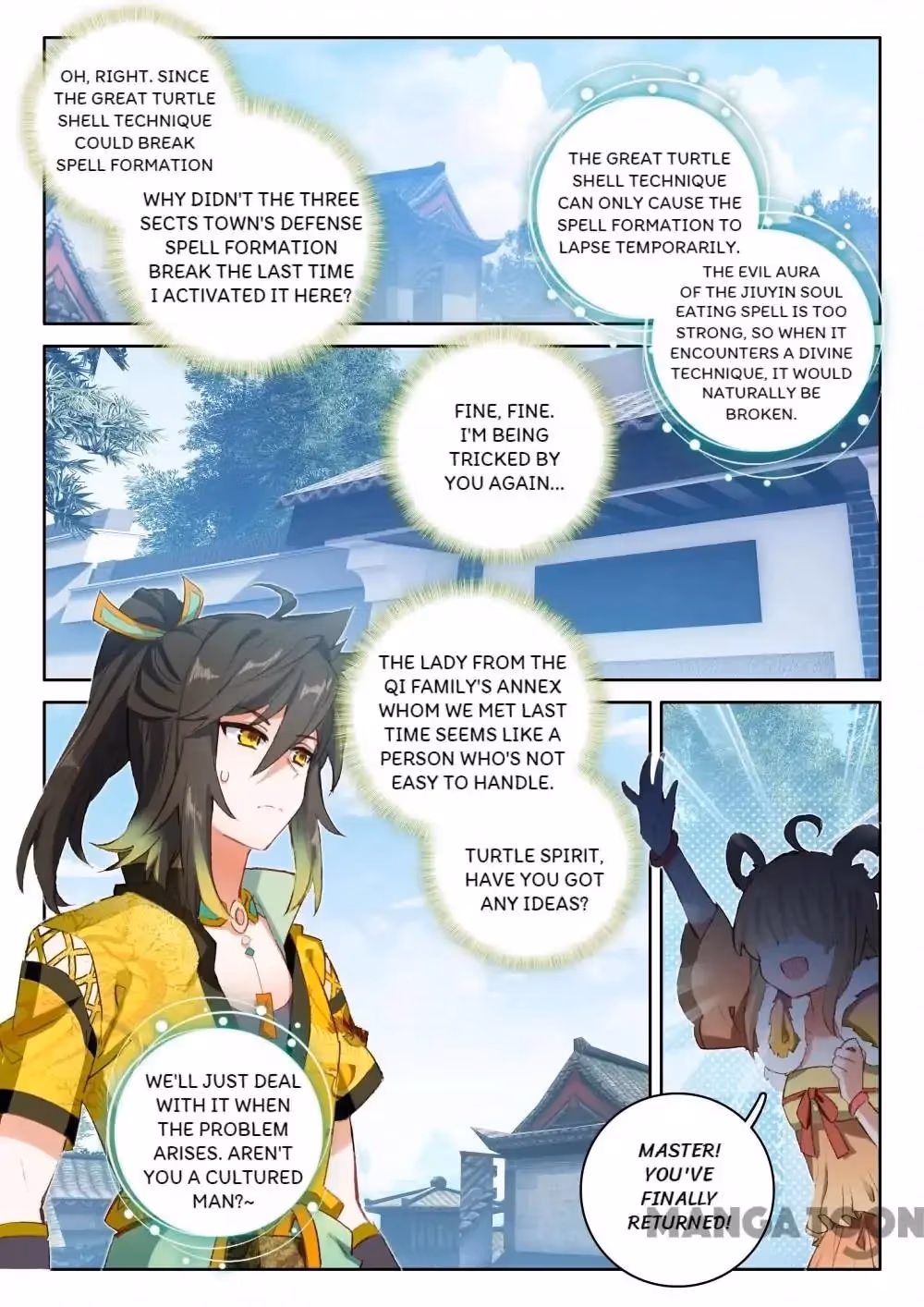 Read The Divine Punished One chapter 94 image 0 on Lezhin