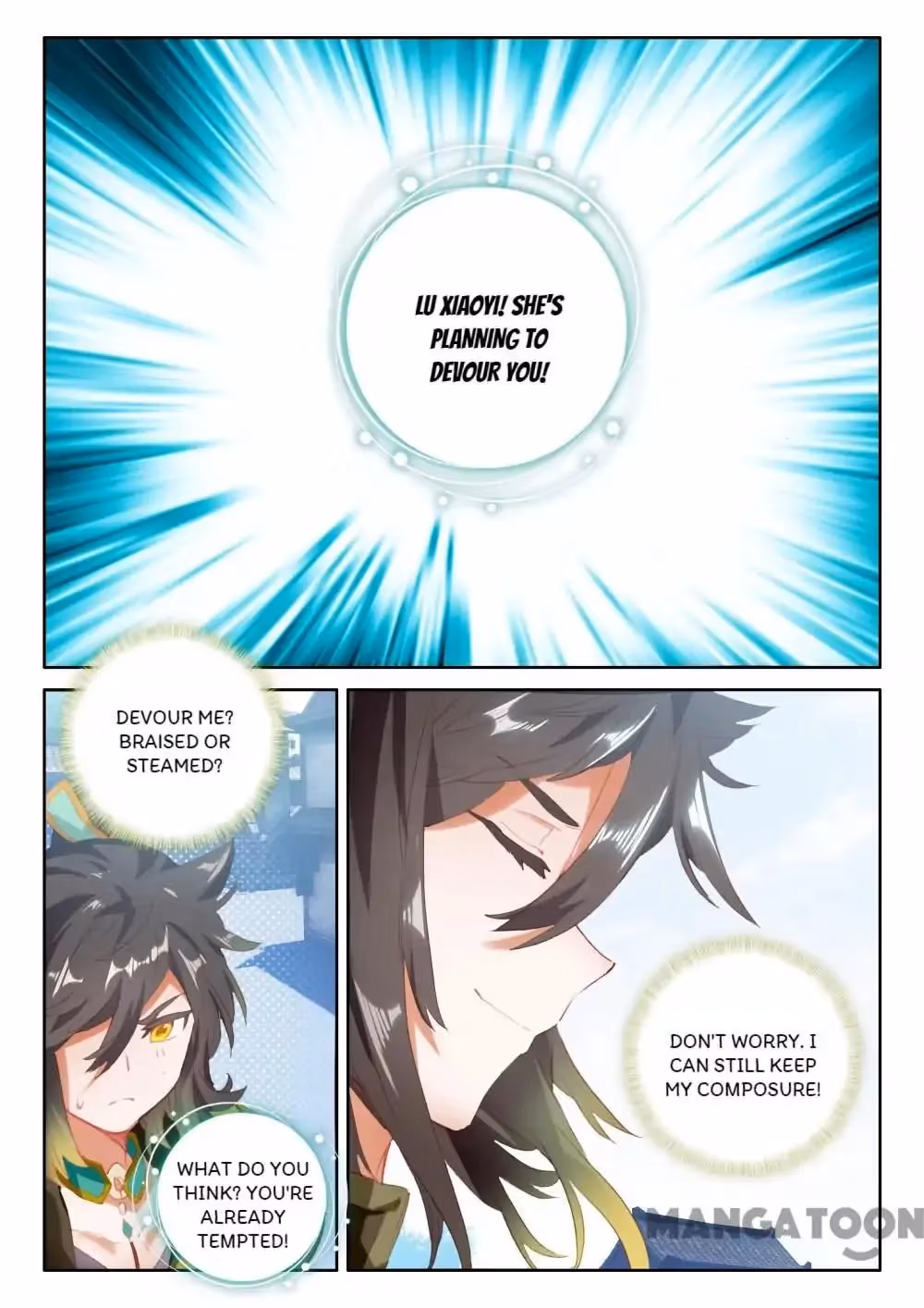 Read The Divine Punished One chapter 94 image 5 on Lezhin
