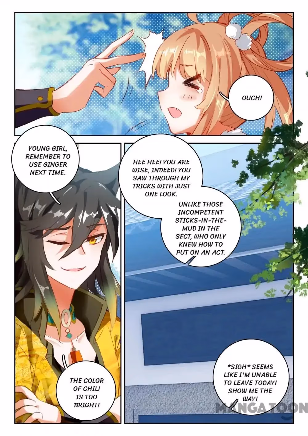 Read The Divine Punished One chapter 94 image 7 on Lezhin