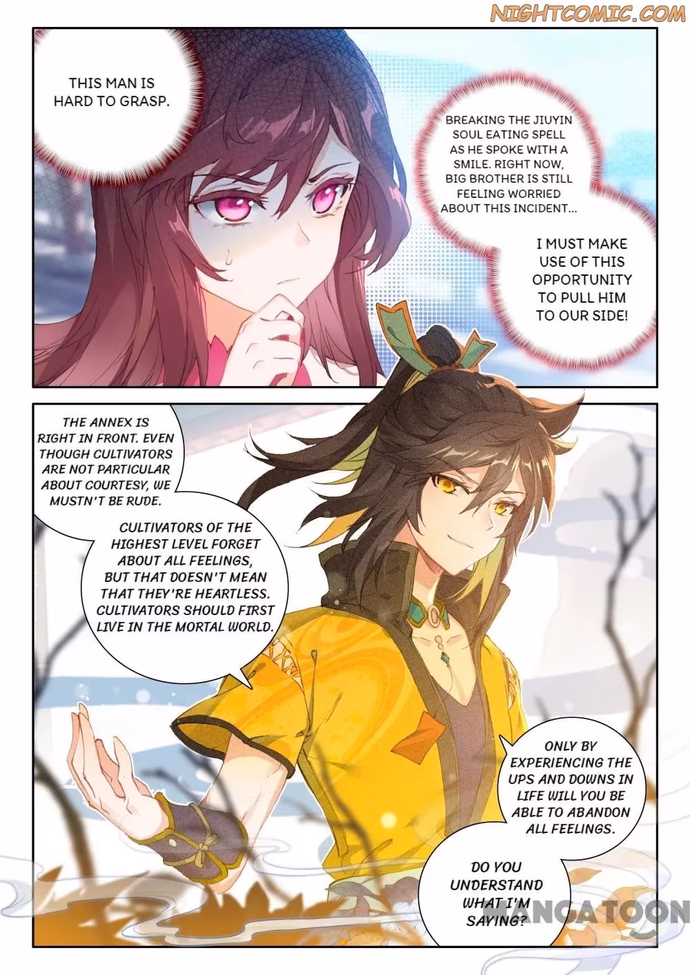 Read The Divine Punished One chapter 95 image 4 on Lezhin