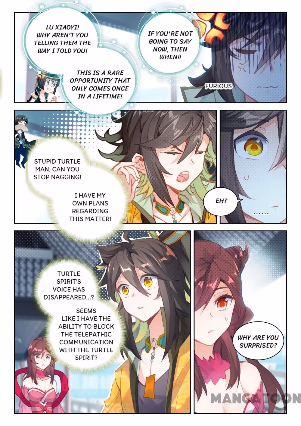 Read The Divine Punished One chapter 97 image 1 on Lezhin