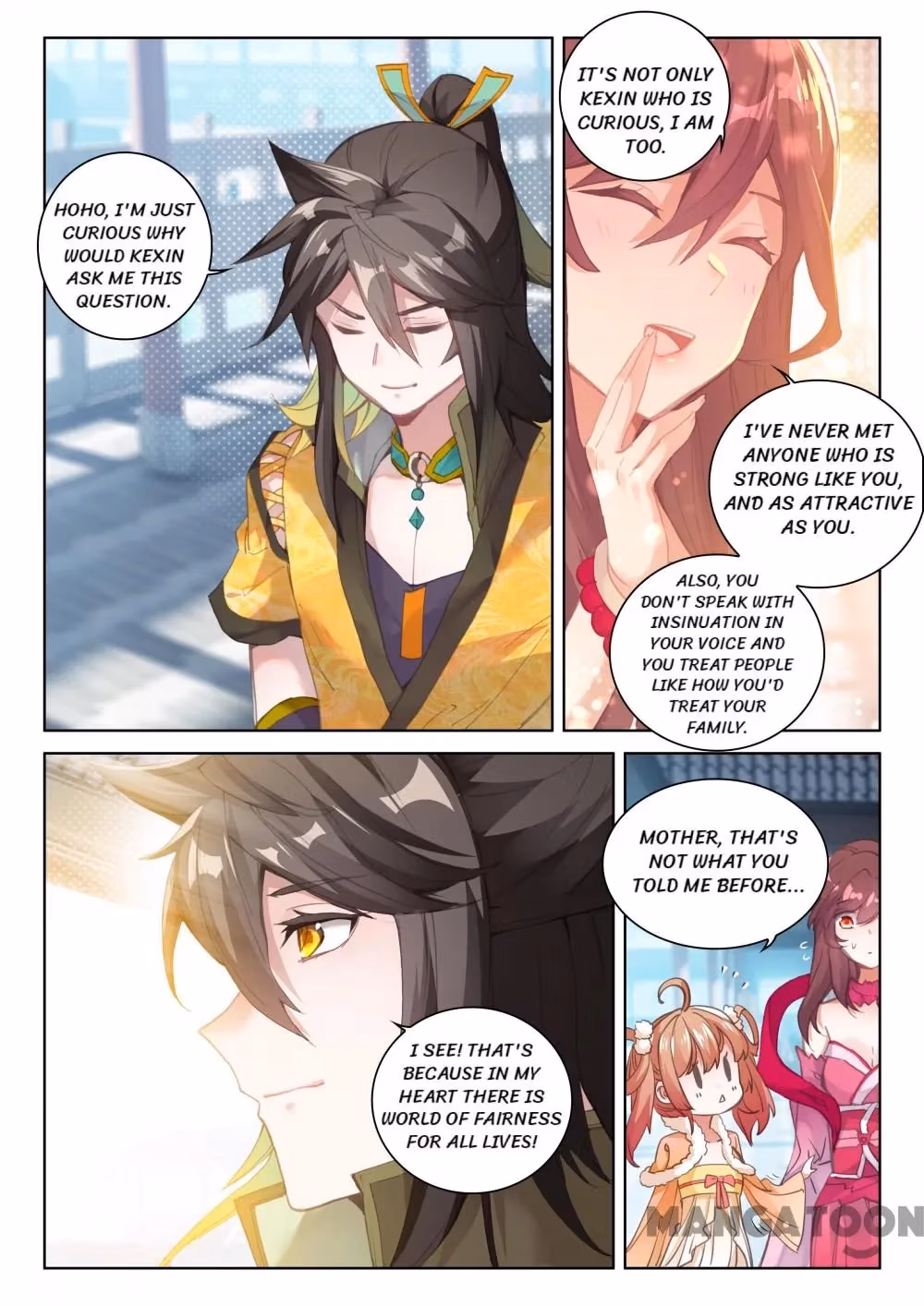 Read The Divine Punished One chapter 97 image 2 on Lezhin