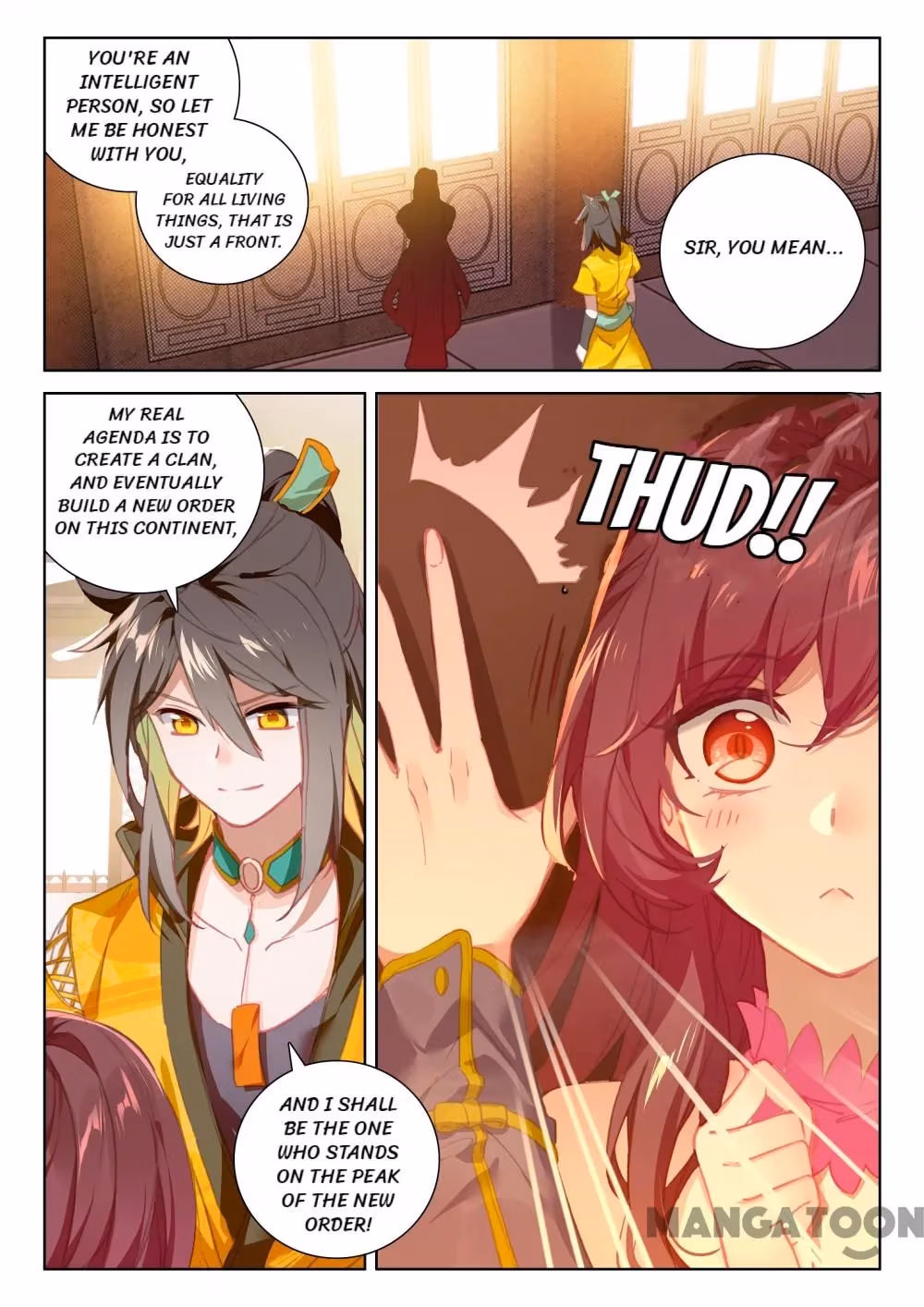 Read The Divine Punished One chapter 97 image 4 on Lezhin