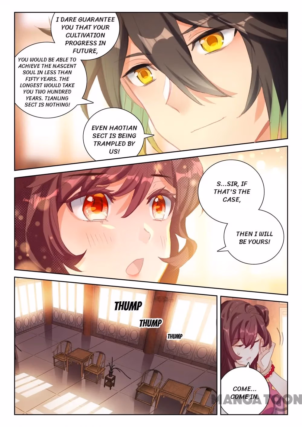 Read The Divine Punished One chapter 98 image 1 on Lezhin