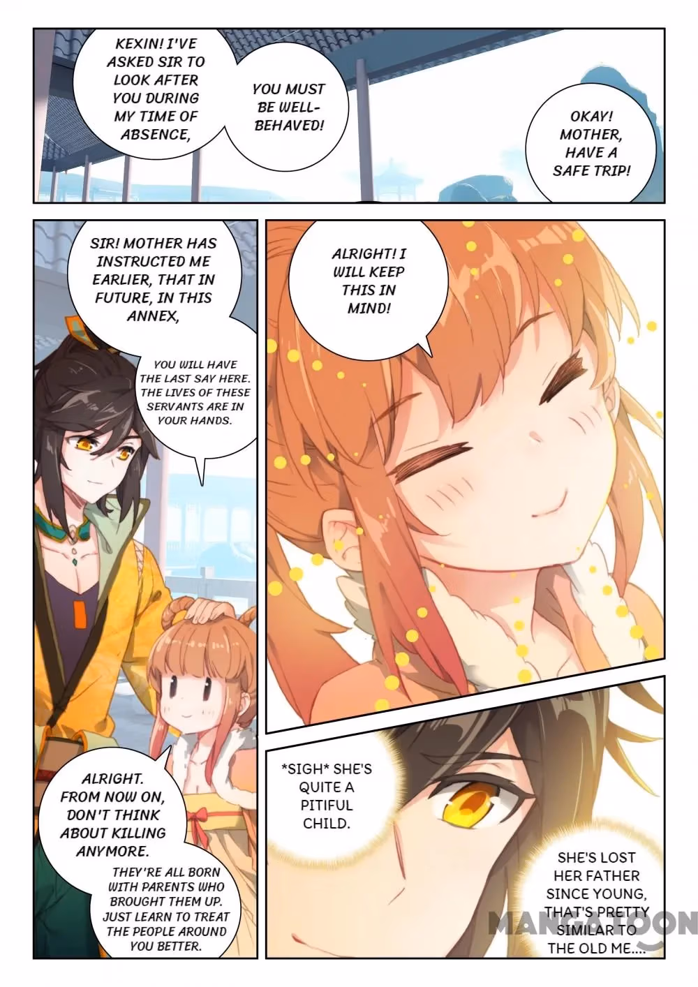 Read The Divine Punished One chapter 98 image 3 on Lezhin