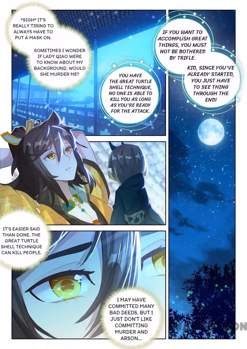 Read The Divine Punished One chapter 98 image 5 on Lezhin