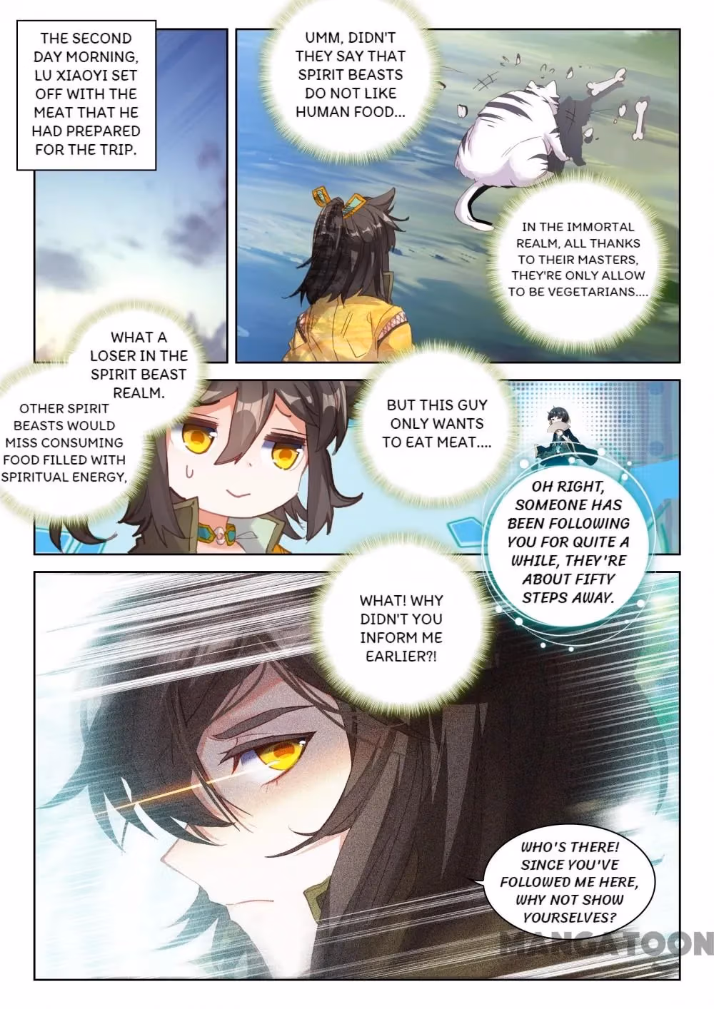Read The Divine Punished One chapter 98 image 6 on Lezhin